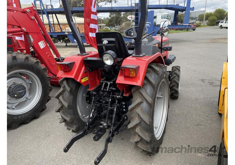 caption 2024 Mahindra 24HP 4WD Tractor – Compact Size: Just 1060mm Wide, Perfect for Tight Spaces!