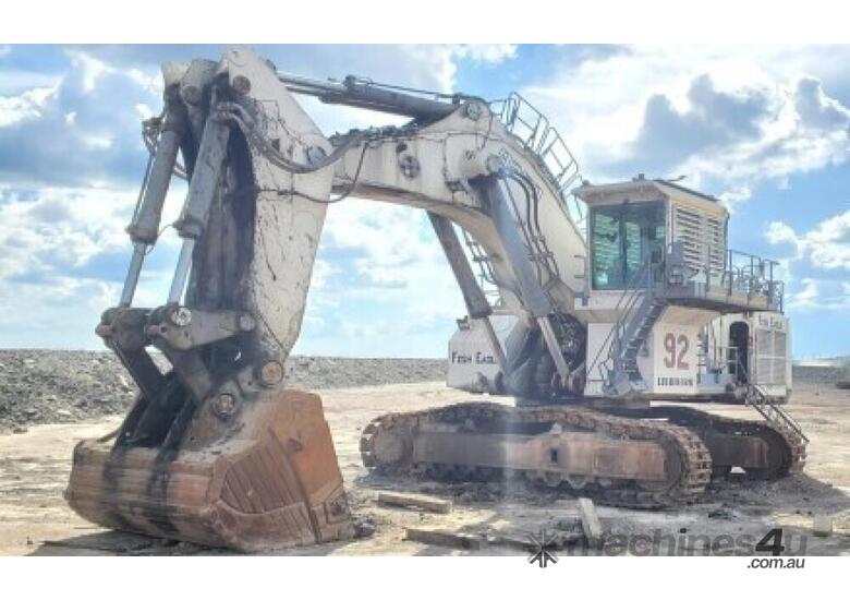 caption Liebherr R9250 Excavator