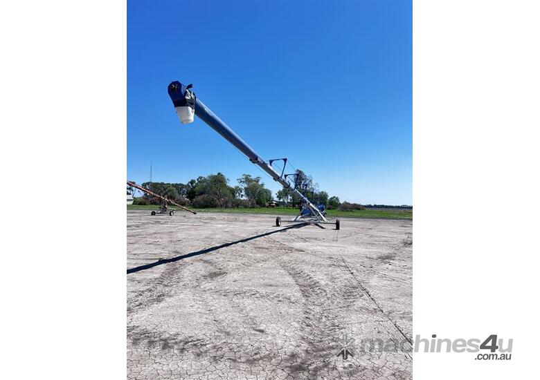 caption Grainline 12 x 92 Swing Away Grain Auger
