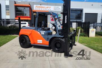 Toyota 7T Diesel Forklift | Wide Container Handling Carriage