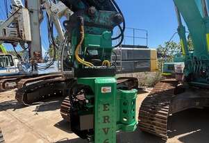 Excavator with ERV6 vibro