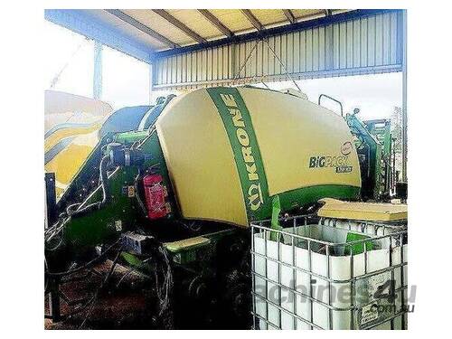 Used 2014 Krone 1290HD BP1290HDP-HS High Density 4'X3' Baler