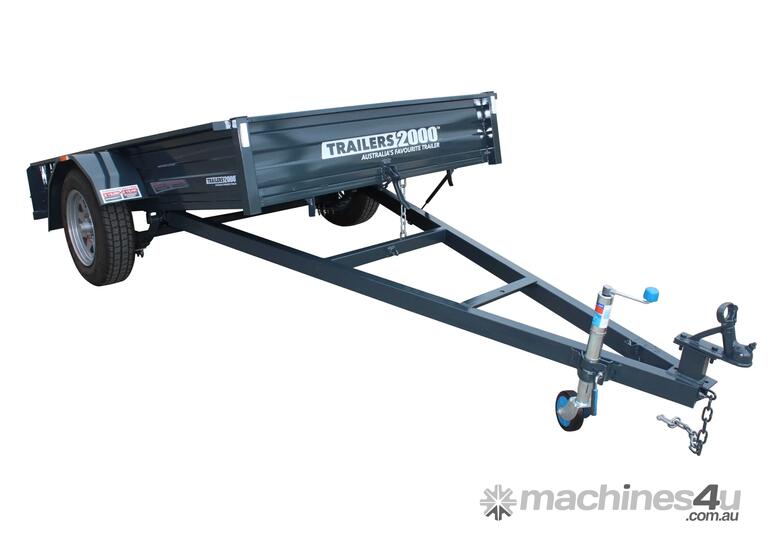 caption Golf Buggy Trailer with Tilt Ramp for Easy Loading and Transport!