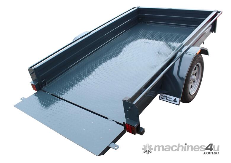 caption Golf Buggy Trailer with Tilt Ramp for Easy Loading and Transport!