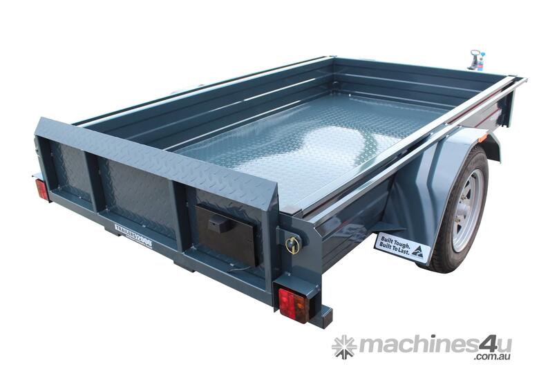 caption Golf Buggy Trailer with Tilt Ramp for Easy Loading and Transport!