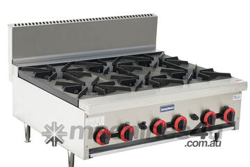 Gasmax Gas 6 Burner Cook Top RB-6E