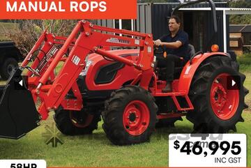 Kioti DK20Series - DK5820 ROPS Tractor w/Loader&4IN1 Bucket - *FREE Slasher Special & 3.99% Finance!