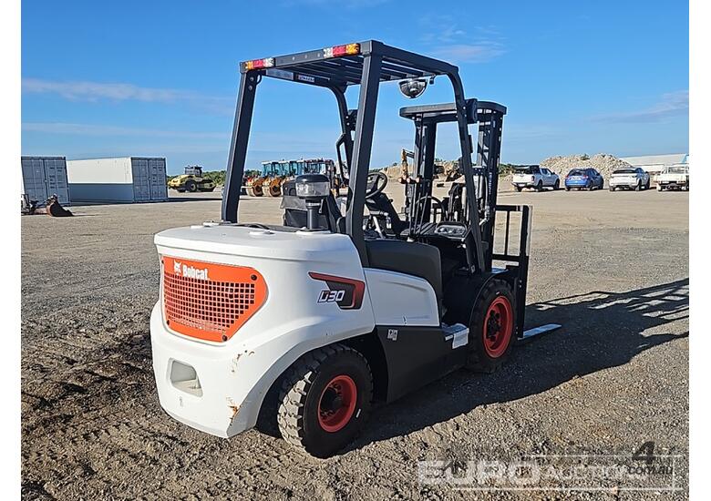 caption Unused 2025 Bobcat D30NX
