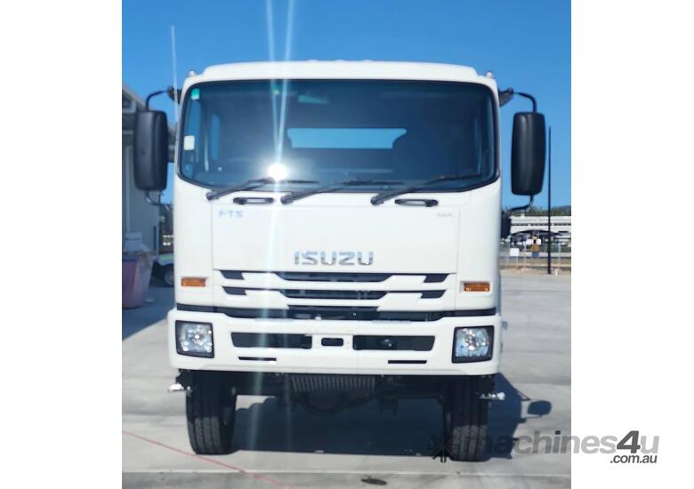 caption 2024 Isuzu FTS 139-260 4x4 AUTO CREW Cab Chassis