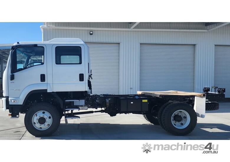 caption 2024 Isuzu FTS 139-260 4x4 AUTO CREW Cab Chassis