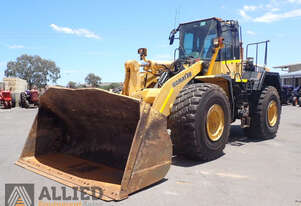 2011 Komatsu WA470-6 Wheel Loader + GP Bucket, Rear View Camera