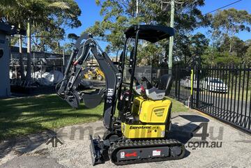   2025 High Spec Eurotrac 1.2T Mini Excavator