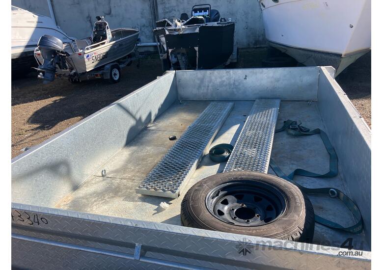 caption 2023 NT Trailers Tandem Axle Tipping Box Trailer