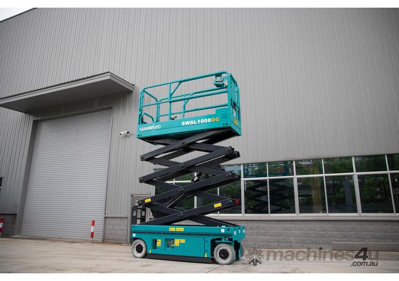 caption 2025 Zoomlion Sunward SWSL0807DC Scissor Lift Scissor Lift