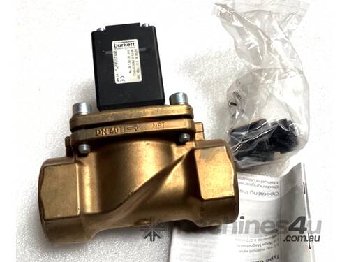 Burkert Model 0290 Brass Body Solenoid Valve