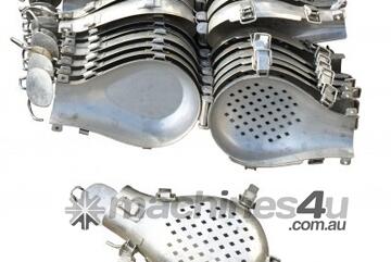 Round Clasped Stainless Steel Virginia Ham Mould