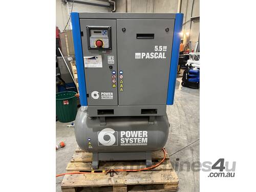 As New Power System Pascal 5.5-8-270 Rotary Screw Compressor