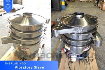Rental   Flamingo 600mm Vibratory Sieve, Low Noise, All Contact-Parts Stainless Steel!