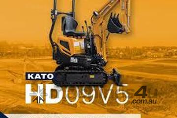 Kato IHI HD09V5 (9VX3) Mini Excavator Zero Swing Mini