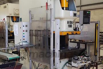   Aida Gap Frame (C Frame) 110 Ton NC1-1100 (1E) Stamping Press