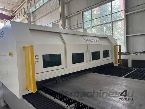 Large Format Fiber Laser 3.1m x 12.0m 12kW Plate Cutting Machine JQ LASER HE Series