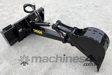 Digga Front hoe for skid steers
