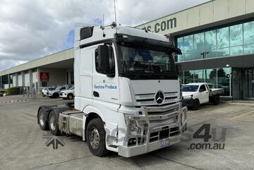 2019 Mercedes Actros 2663 6x4 Prime Mover