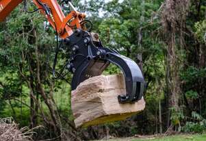 25-30T Excavator Hydraulic Log/Rock Grabs