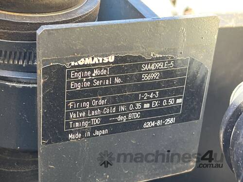 Komatsu PC138US-8 Excavator