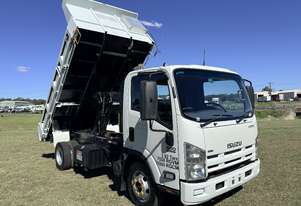 Isuzu NPR400 Medium Single Cab 4x2 Factory Steel PTO Tipper Truck. Ex Council.