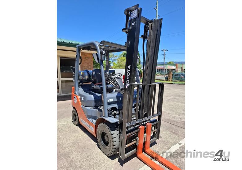 Wollongong Forklift: 2020 Toyota 1.8T LPG, 2-Stage Standard Mast, 3.7m Lift!