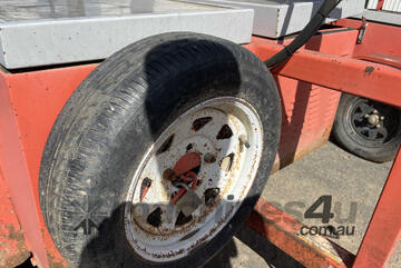 2012 The Trailer Factory HD Single Axle Traffic Light Trailer Combination