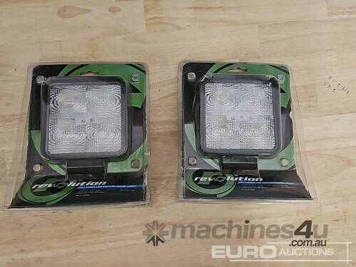 Revolution 750 Lumen Led Square Work Light (2 of) 