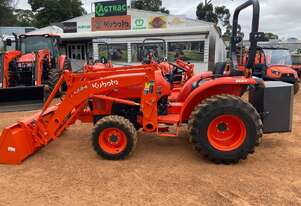 Kubota L3800HD 36HP Tractor With Loader and Counterweight