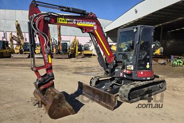 2022 YANMAR VIO50-6 5T EXCAVATOR (EX167) WITH CAB, HITCH, BUCKETS, CIVIL SPEC AND 2015 HOURS