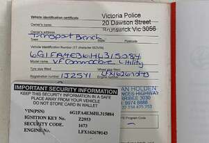 2017 Holden Ute (REPLICA SANDMAN ) Petrol (Auto)