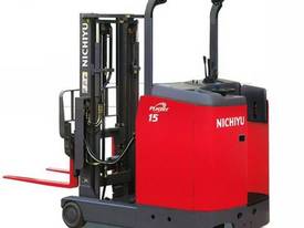 NSW Dealer NICHIYU STAND-ON REACH TRUCKS / NARROW AISLE FORKLIFT - picture0' - Click to enlarge