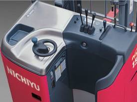 NSW Dealer NICHIYU STAND-ON REACH TRUCKS / NARROW AISLE FORKLIFT - picture1' - Click to enlarge