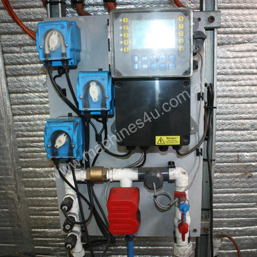 chemical dosing system 3 peristaltic pumps WaterDo