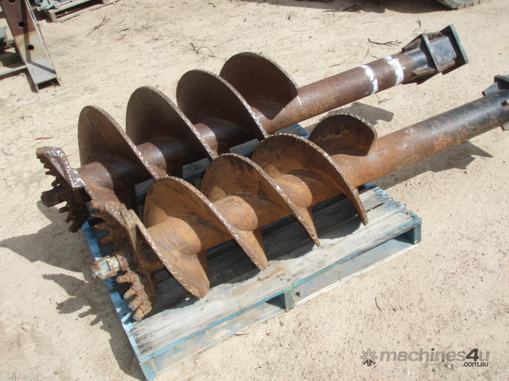 Hire digga Screw Anchor Drive Auger Drive Augers for Hire Sizes up to