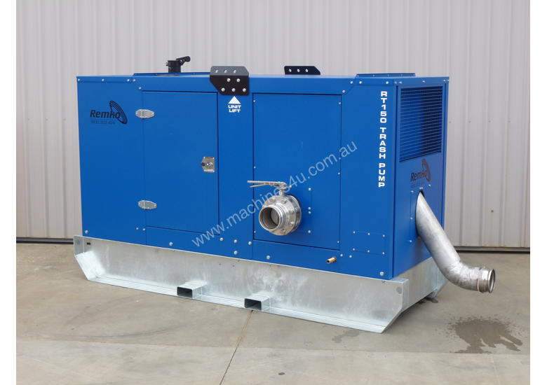 caption Remko RT-150 Silenced Diesel Pump Package