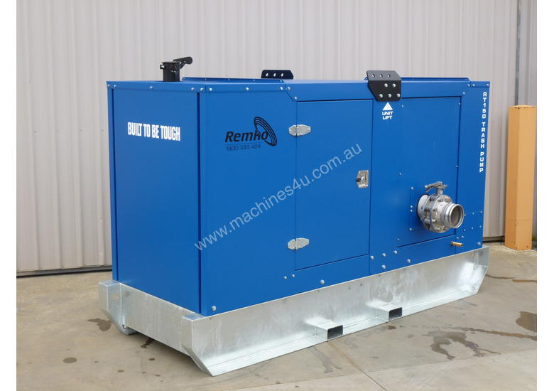 caption Remko RT-150 Silenced Diesel Pump Package