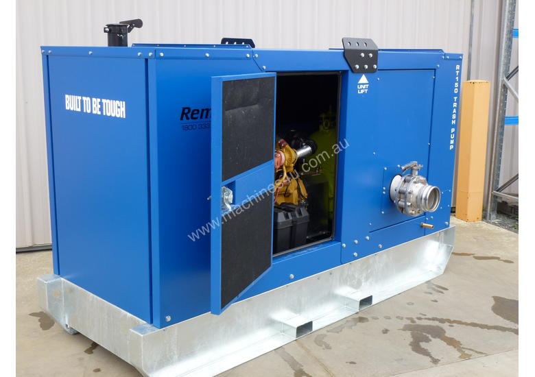 caption Remko RT-150 Silenced Diesel Pump Package
