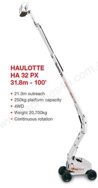 HAULOTTE HA 32 PX 31.8m - 100’ - Hire