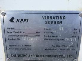 Kefid Triple Deck Vibrating Screen 1.8 m x 6 m, with springs and motor - picture1' - Click to enlarge