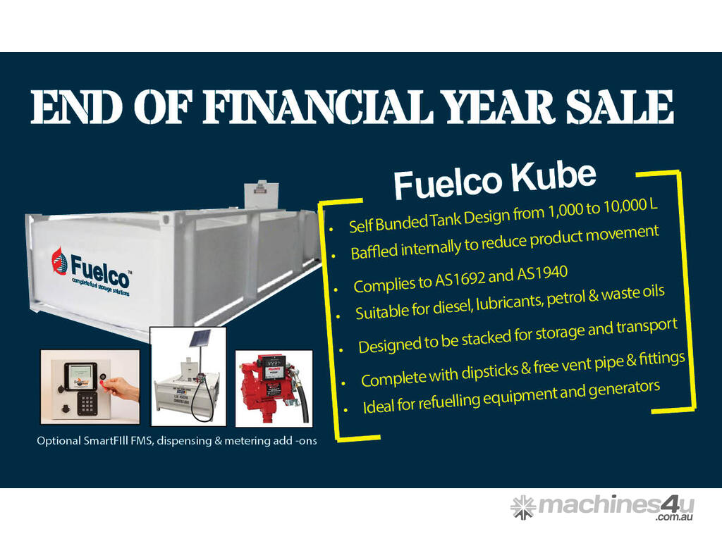 New 2017 Fuelco Fuel Storage Tanks 1000 to 110000 litres storage Fuel