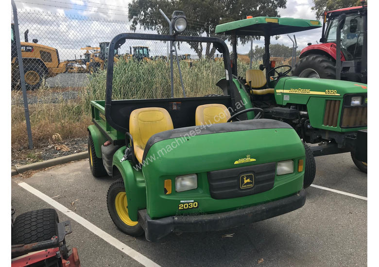 caption John Deere 2030A UTV All Terrain Vehicle