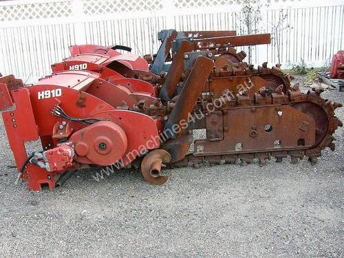 H910 centre mount trencher attachment , 1 left in stock