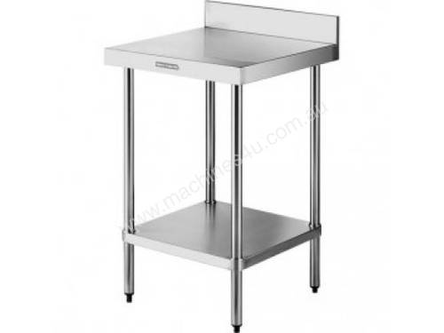 Simply Stainless - Work Bench with Splashback 600mm Deep