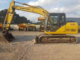 2011 SUMITOMO SH130-5 EXCAVATOR WITH LOW 3650 HOURS AND ALL BUCKETS - picture0' - Click to enlarge